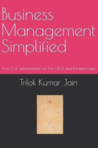 Cover of Business Management Simplified