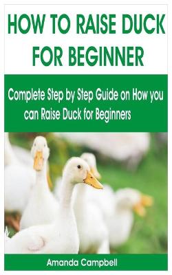 Book cover for How to Raise Duck for Beginner