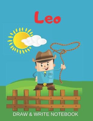 Book cover for Leo Draw & Write Notebook