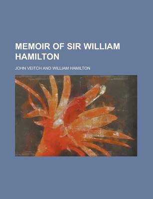 Book cover for Memoir of Sir William Hamilton