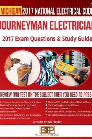 Cover of Michigan 2017 Journeyman Electrician Study Guide
