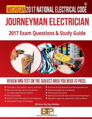 Book cover for Michigan 2017 Journeyman Electrician Study Guide