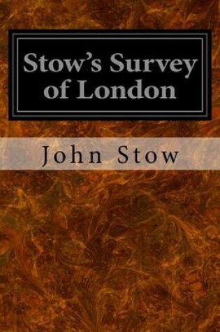 Cover of Stow's Survey of London