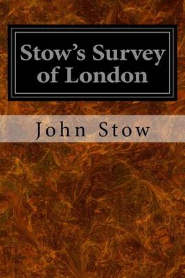 Book cover for Stow's Survey of London