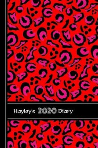 Cover of Leopard Skin Print Red Pink Hayley Design