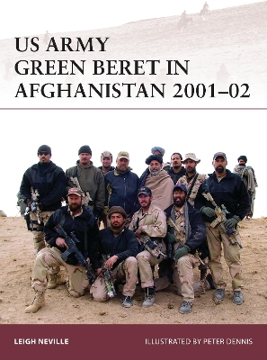 Book cover for US Army Green Beret in Afghanistan 2001-02