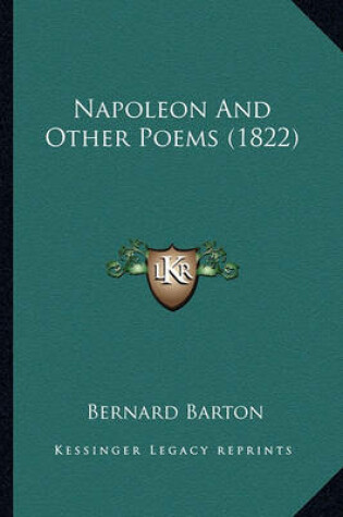 Cover of Napoleon and Other Poems (1822) Napoleon and Other Poems (1822)