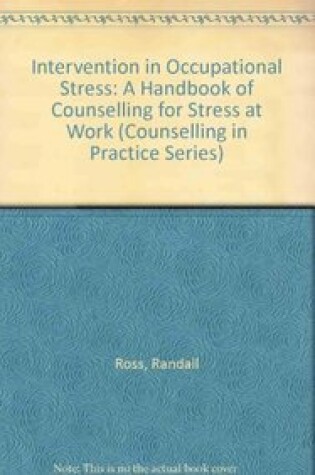 Cover of Intervention in Occupational Stress