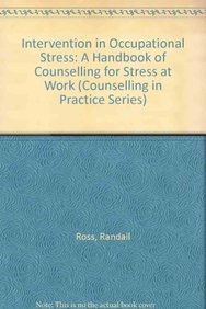 Book cover for Intervention in Occupational Stress