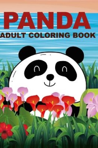 Cover of Panda Adult Coloring Book