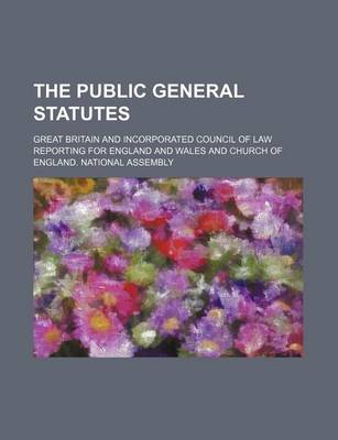 Book cover for The Public General Statutes