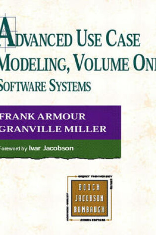 Cover of Advanced Use Case Modeling