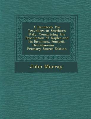 Book cover for A Handbook for Travellers in Southern Italy