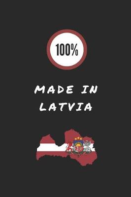 Book cover for 100% Made in Latvia