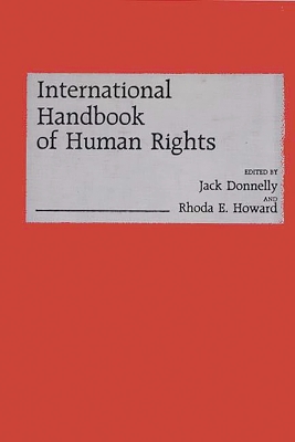 Book cover for International Handbook of Human Rights