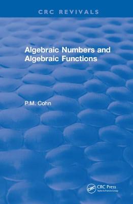 Cover of Algebraic Numbers and Algebraic Functions