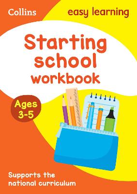 Cover of Starting School Workbook Ages 3-5