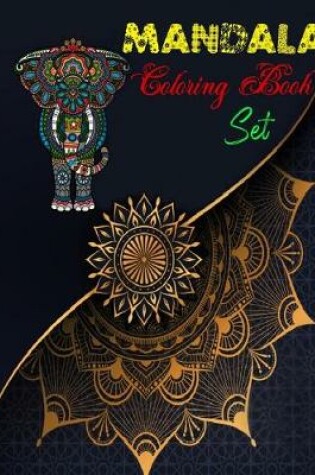 Cover of Mandala Coloring Book Set