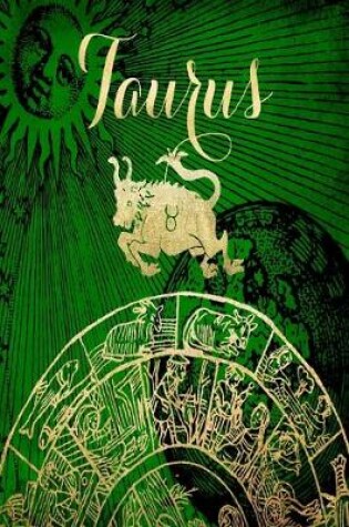 Cover of 2020 Daily Planner Taurus Symbol Astrology Wheel Zodiac Sign Horoscope 388 Pages