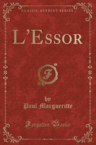 Cover of L'Essor (Classic Reprint)