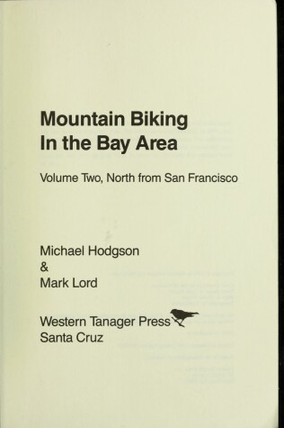 Book cover for Mountain Biking in the Bay Area Vol. 2