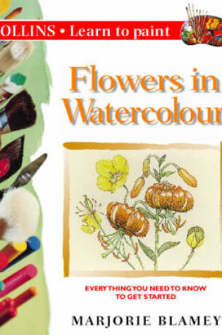 Cover of Flowers in Watercolour