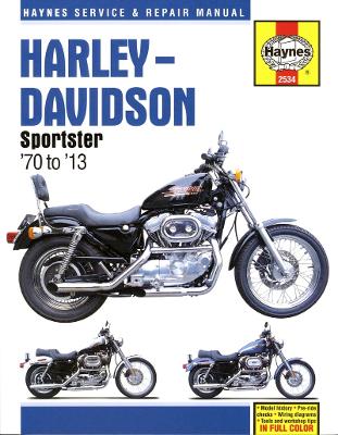 Book cover for Harley-Davidson Sportsters (70 - 13) Haynes Repair Manual