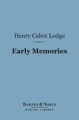 Cover of Early Memories (Barnes & Noble Digital Library)
