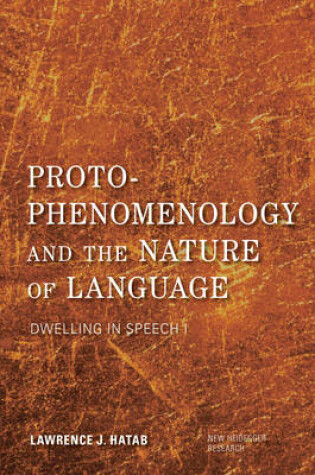 Cover of Proto-Phenomenology and the Nature of Language