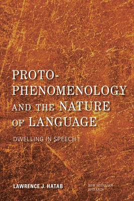 Cover of Proto-Phenomenology and the Nature of Language