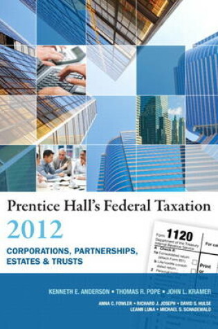 Cover of Prentice Hall's Federal Taxation 2012 Corporations, Partnerships, Estates & Trusts Plus NEW MyAccountingLab with Pearson eText -- Access Card Package