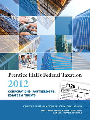 Book cover for Prentice Hall's Federal Taxation 2012 Corporations, Partnerships, Estates & Trusts Plus NEW MyAccountingLab with Pearson eText -- Access Card Package