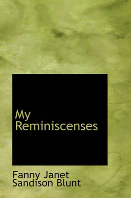 Book cover for My Reminiscenses