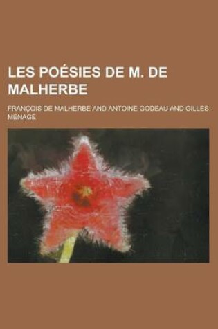 Cover of Les Poesies de M. de Malherbe