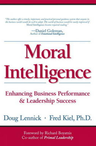 Cover of Am Ex Promotion Card for Moral Intelligence