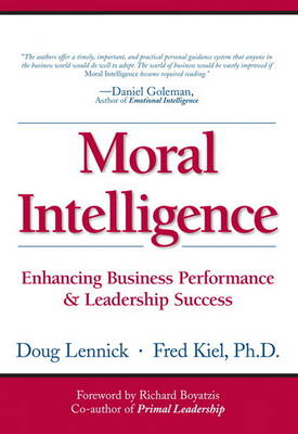 Book cover for Am Ex Promotion Card for Moral Intelligence