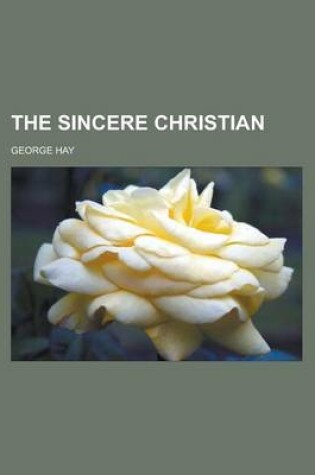 Cover of The Sincere Christian