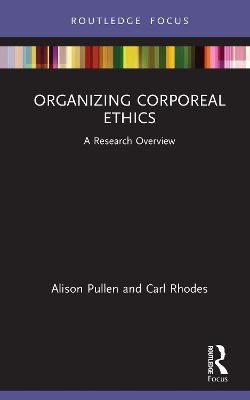 Book cover for Organizing Corporeal Ethics