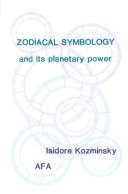 Book cover for Zodiacal Symbology