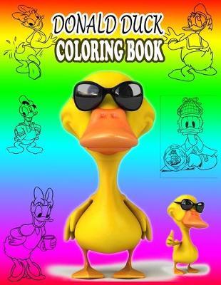 Book cover for Donald Duck Coloring Book
