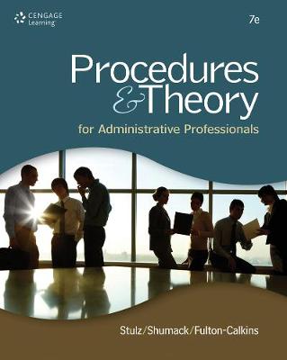 Book cover for Procedures & Theory for Administrative Professionals