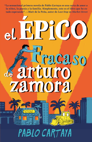 Book cover for El épico fracaso de Arturo Zamora / The Epic Fail of Arturo Zamora