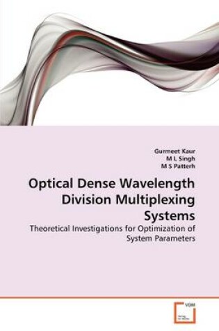 Cover of Optical Dense Wavelength Division Multiplexing Systems