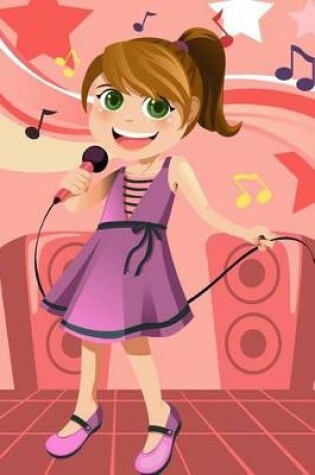 Cover of Girl Singing Karaoke Journal