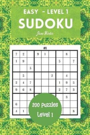 Cover of 200 Sudoku Puzzles Easy Level 1