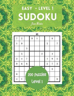 Book cover for 200 Sudoku Puzzles Easy Level 1