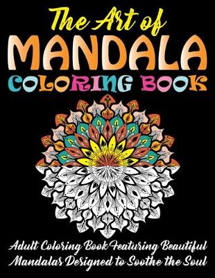 Book cover for The Art of Mandala Coloring Book