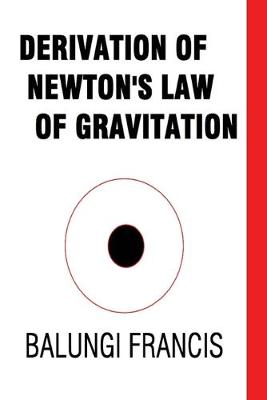 Book cover for Derivation of Newton's Law of Gravitation
