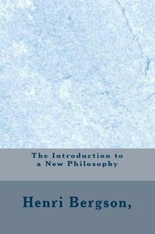 Cover of The Introduction to a New Philosophy