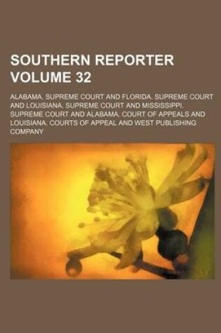 Cover of Southern Reporter Volume 32